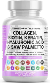 Clean Nutraceuticals frasco delante mostrando la etiqueta clara y beneficios