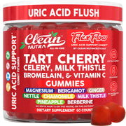 Clean Nutraceuticals frasco delantero mostrando la marca y beneficio práctico