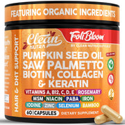 Clean Nutraceuticals frasco frontal mostrando 60 cápsulas y beneficios