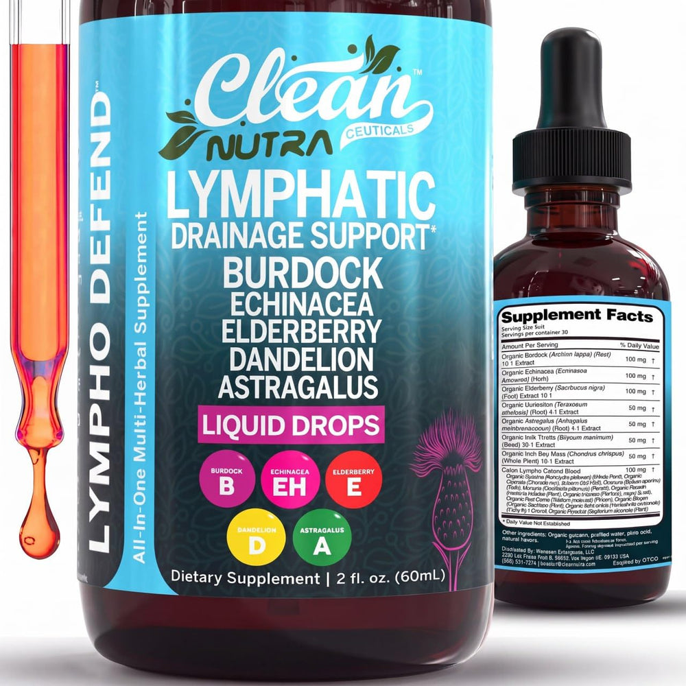 Clean Nutraceuticals frasco frontal mostrando la etiqueta y formato práctico
