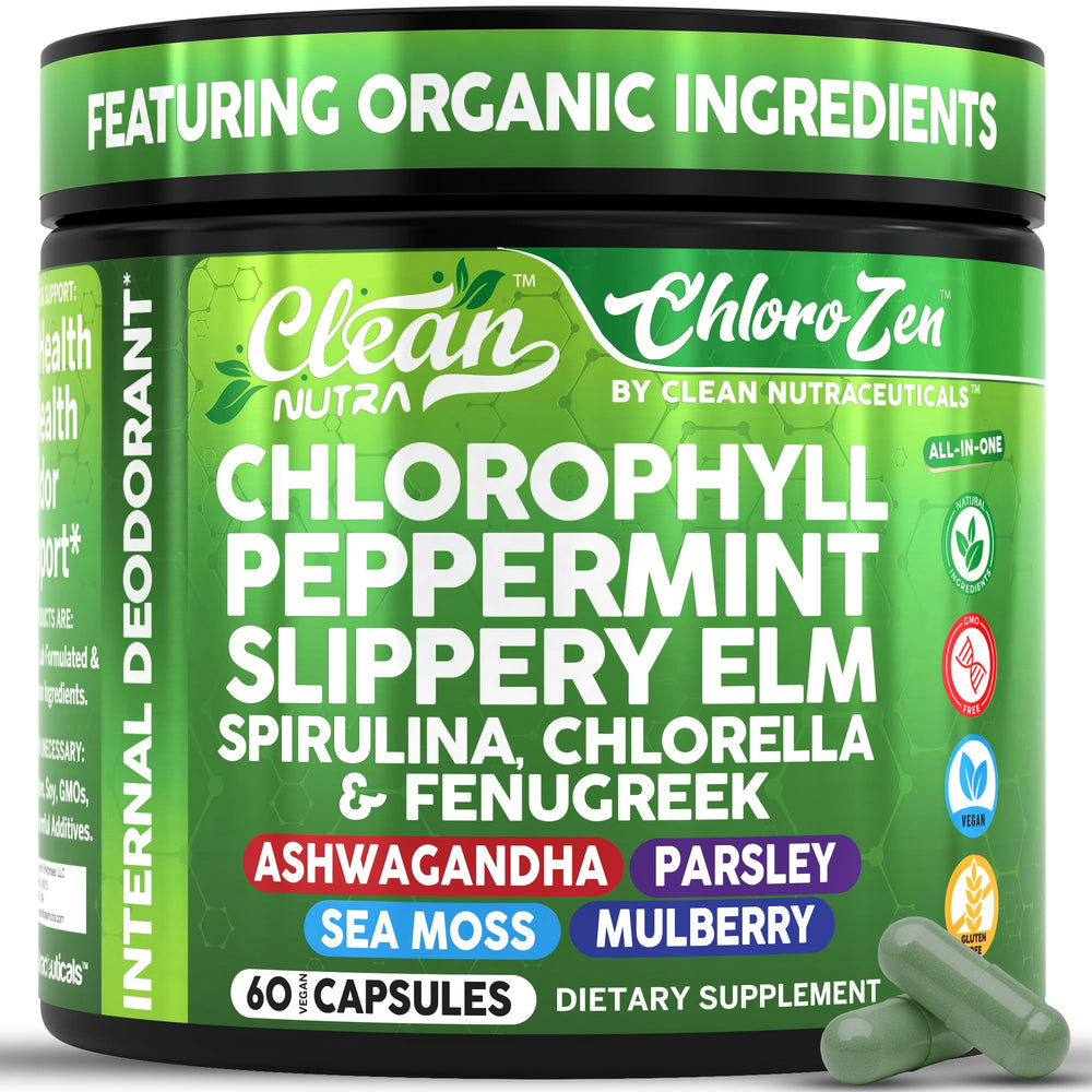 Clean Nutraceuticals front packaging showing bottle and branding for freshness