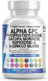 Clean Nutraceuticals frontal del envase mostrando la marca y cápsulas