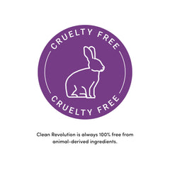 Clean Revolution comparación de tamaños 8 oz, 64 oz y 128 oz ahorro y recarga