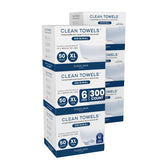 CLEAN SKIN CLUB front pack showing six resealable 50-count packs for hygiene