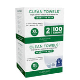 CLEAN SKIN CLUB front packaging showing two-box set and soothing benefit