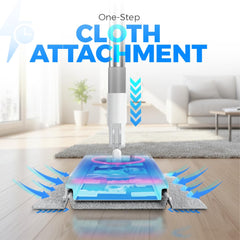 CleanMattix dientes de sujeción que aseguran paños firmes sin deslizamiento