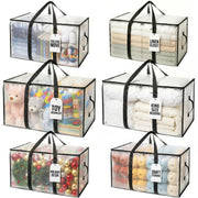 ClearSpace front view of six bags showing capacity and organization benefit