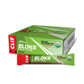CLIF BLOKS front packaging showing flavor and packs for easy recognition and transport