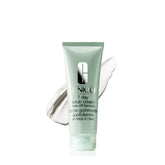 Clinique front packaging showing product tube and brand, clearer skin benefit