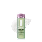 clinique front bottle showing mild cleanser and clear branding for easy identification and quick purchase decision