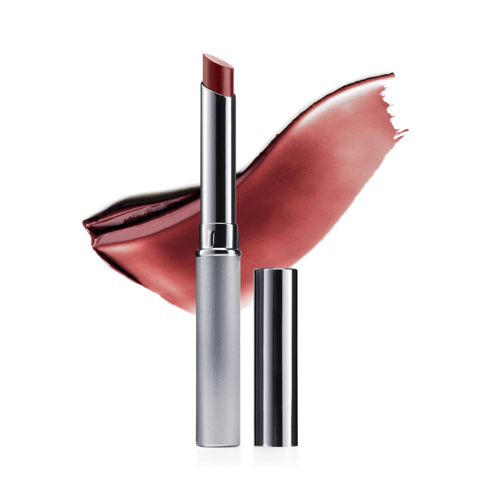 Clinique envase frontal del Almost Lipstick Nude Honey que muestra presentación y tono
