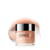 Clinique jar front view showing clean packaging and immediate hydration benefit