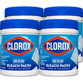 Clorox front packaging showing 4-pack and convenience benefits