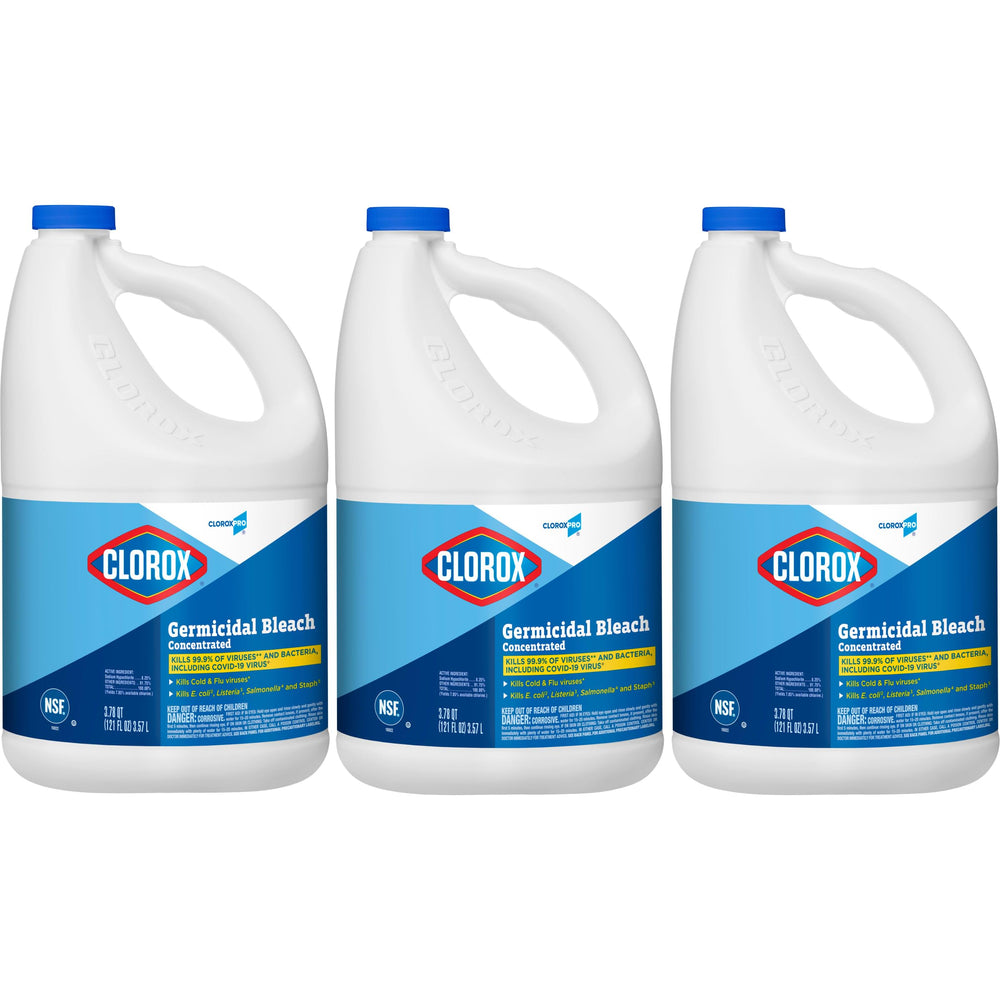 CloroxPro envase frontal mostrando la marca y capacidad, confianza profesional