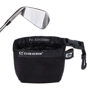 Club Scrub front view showing packaging and compact design benefit
