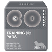 COCOYO tapete frontal y empaque mostrando pack de 100 unidades y beneficio de ahorro