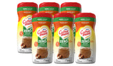 Coffee-mate front can showing Zero Sugar Hazelnut label and convenience