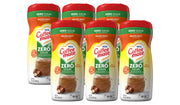 Coffee-mate front can showing Zero Sugar Hazelnut label and convenience