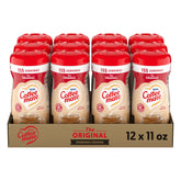Coffee Mate front canister showing brand and original flavor benefit convenience