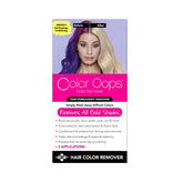 Color Oops packaging frontal mostrando diseño y beneficio de remover color
