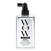 COLOR WOW envase frontal mostrando el spray profesional y su beneficio anti-frizz