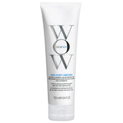 COLOR WOW botella frontal mostrando etiqueta y beneficio brillo