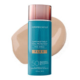 Colorescience Face Shield Flex front packaging showing SPF 50 protection and shade