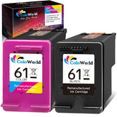 ColoWorld front packaging showing black and tri-color cartridges and compatibility details