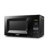 COMFEE' front view showing compact black microwave and easy-access door