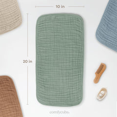 Comfy Cubs textura de muselina suave que protege la piel