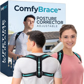 ComfyBrace front view showing adjustable fit and posture support