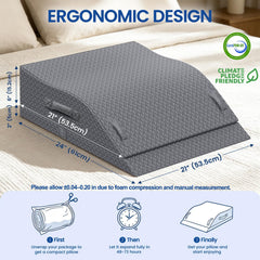 ComfyInLove primer plano de espuma viscoelástica que proporciona comodidad duradera
