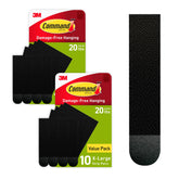 Command paquete frontal de tiras XL, solución fuerte y sin taladro