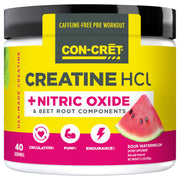 CON-CRET envase frontal mostrando sabor sour watermelon y beneficios visuales