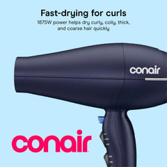 Conair difusor multi-cámara primer plano mostrando definición de rizos