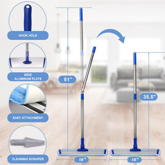 Conliwell detalle de microfibra que atrapa polvo y pelo eficazmente