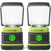 Consciot front view showing full 360-degree illumination and portability benefit