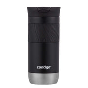 Contigo Byron frente en Licorice mostrando diseño y capacidad, portátil y elegante