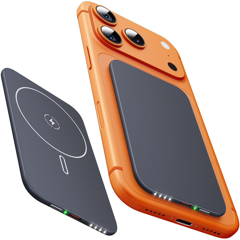 Coolezx vista frontal del pack magnético, portátil y discreto