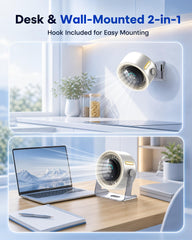 Coolhill vista lateral inclinada 120° para dirigir el flujo de aire