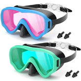 COOLOO frontal del empaque mostrando dos gafas, ideal para familias
