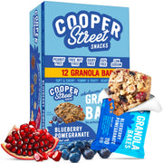 COOPER STREET empaque frontal de barras mostrando el diseño y beneficio práctico
