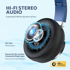 COOSII auriculares en uso durante estudio proporcionando concentración