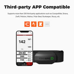 CooSpo H808S detalle de la correa ajustable que ofrece comodidad