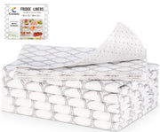 Cooyes pack frontal de 6 tapetes protegiendo estantes, orden y limpieza