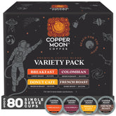 Copper Moon front packaging showing variety pack and count, highlights convenience