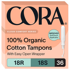 Cora empaque frontal del multipack mostrando cantidad y applicador