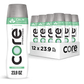 Core bottle front packaging showing calm label and hydration benefits