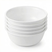 Corelle tazón frontal mostrando diseño Winter Frost y durabilidad