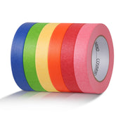 COSIMIXO pack frontal mostrando seis colores vibrantes y largo de rollos